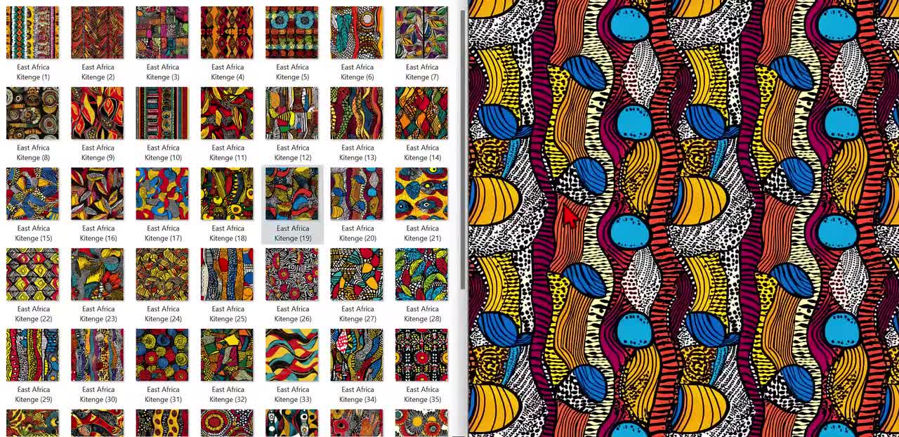 アート・デザイン・音楽 Katonda Wenge, East Africa Photographs Ikiré Jones - Our Future Heritage